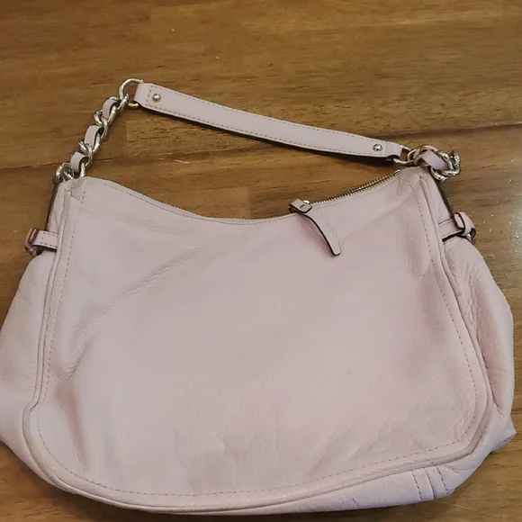 Kate Spade Pink Shoulder Bag with Silver Chain - Picture 4 of 8